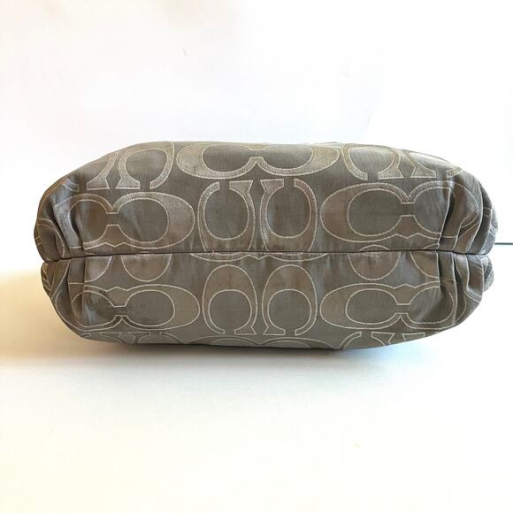 COACH POPPY RARE‼️ Tote, Champagne & Metallic - Picture 12 of 17